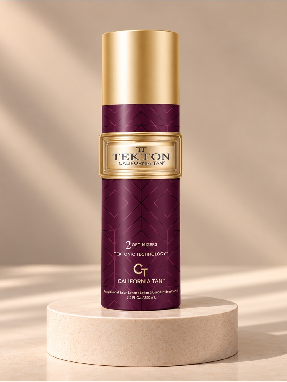 California Tan Tekton Optimizer Indoor Tanning Lotion Tan Accelerator 8.5 fl oz
